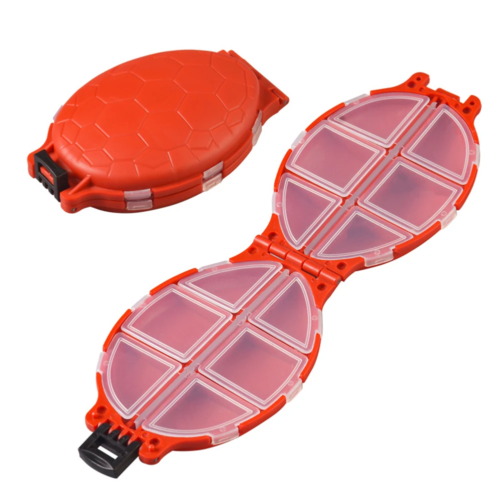 

Universal Fishing Tackle Box Practical Turtle Style 11x7x3cm Carp Tackle Box Fishing Accessories Flying Fishing Kit