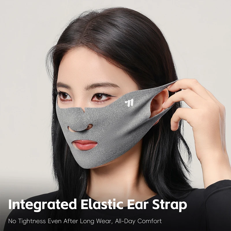 WEST BIKING Autumn&winter Windproof Mask Cycling Warm Mask Sunscreen Stereoscopic Mask Men Women Outdoor Elasticity Face Cover