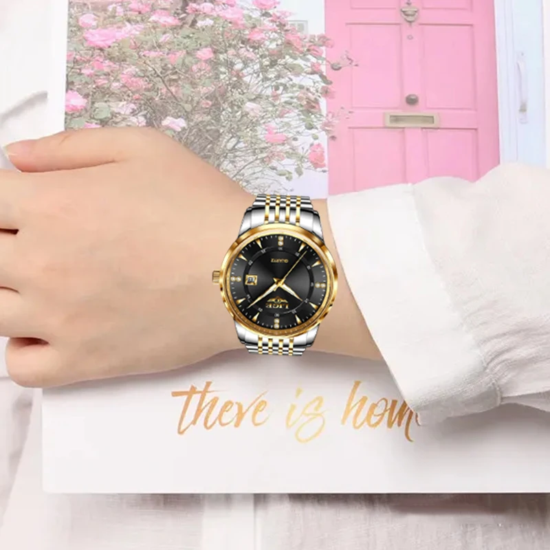 LIGE Fashion Women Watch Top Brand Luxury Waterproof Women's Quartz Wristwatches Casual Sports Date Chronograph Montre Femme