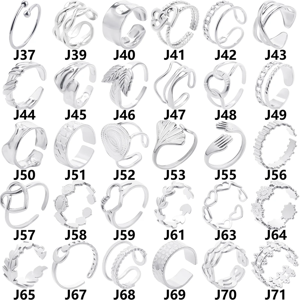 Stainless Steel Jewelry Stainless Steel Rings 100 Stainless Steel
