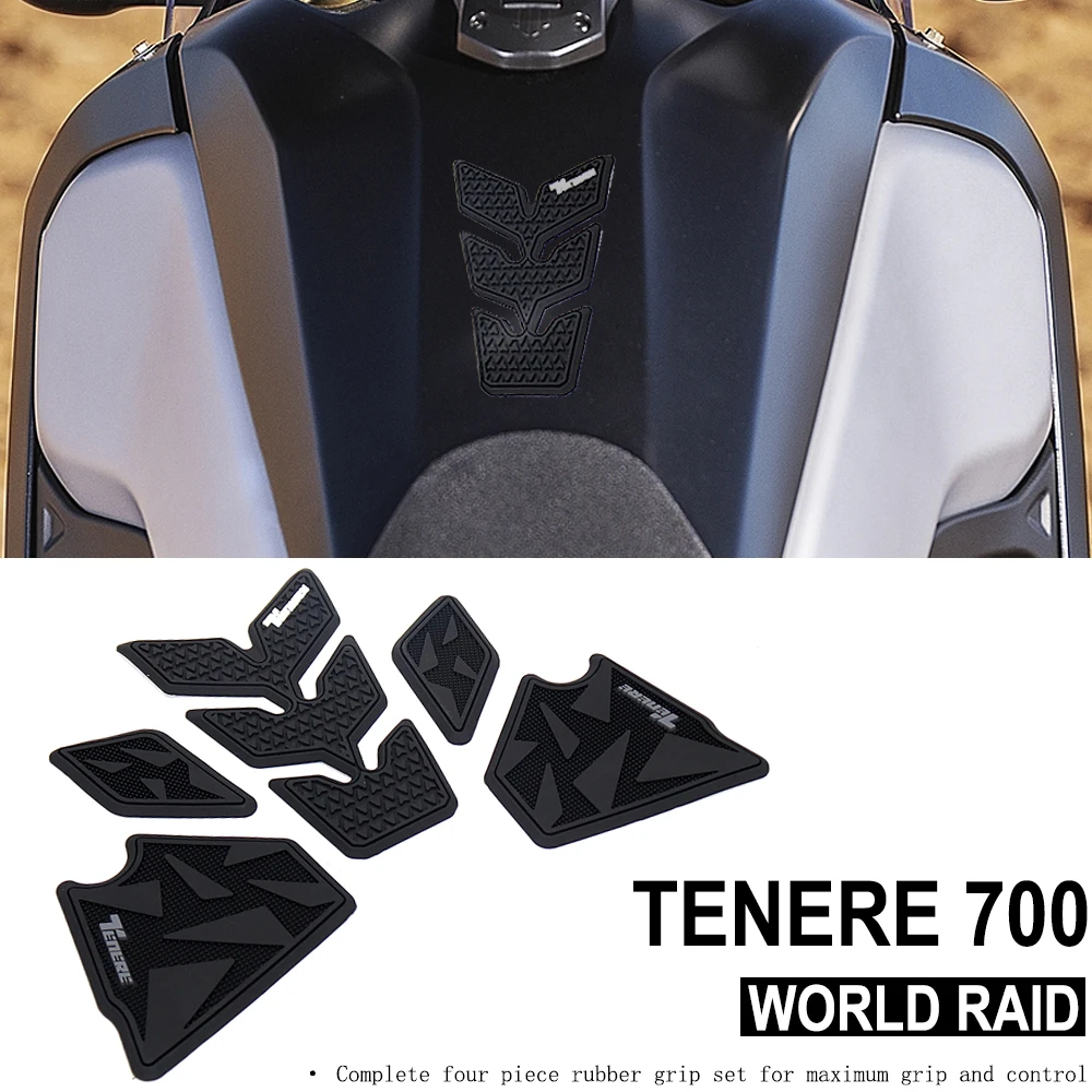 For Yamaha tenere 700 tenere700 World Raid t700 t7 T-700 2022 Motorcycle Tank Pad Fuel Tank Pads Waterproof Pad Side Pad Decal