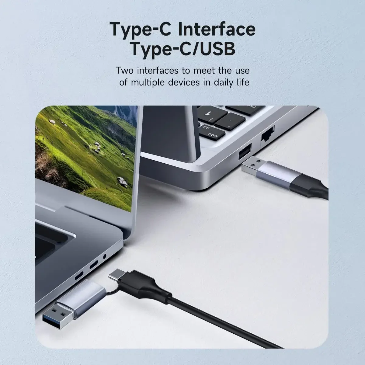 4K 60Hz USB C/USB 3.0 to Dual HDMI Dock Station DL6950 Chip DisplayLink Compatible with Windows macOS mac M1/M2 Android Chrome 4