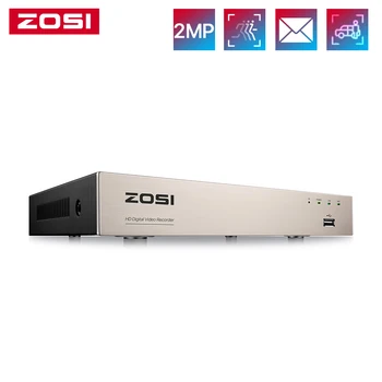 ZOSI 1080P 8CH CCTV DVR Recorder 8 Channel H.265+ Hybrid 4-in-1 Home Surveillance DVR for TVI/CVI/CVBS/AHD Analog Sececurity Cam 1