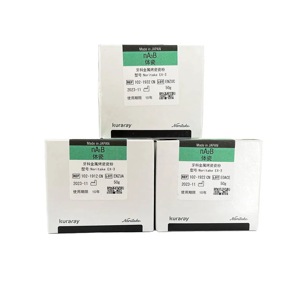 Dental Lab Materials Noritake EX-3 Super Body Porcelain Powder Dental Porcelain Powder for Metal Ceramic nA2B