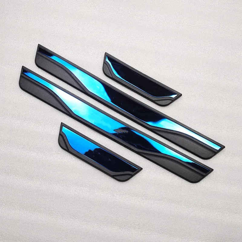 

4 шт., пластиковые накладки из нержавеющей стали для автомобильной двери Subaru IMPREZA 2015-2022