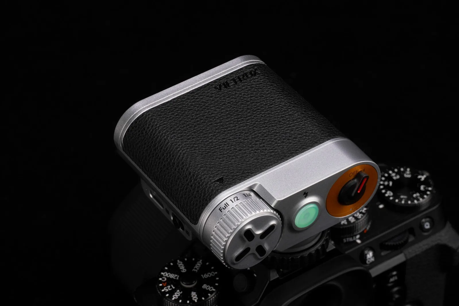 Viltrox Vintage Z1+ Retro On-Camera Flash GN12 with 7 Levels, S1/S2 Optical Cont