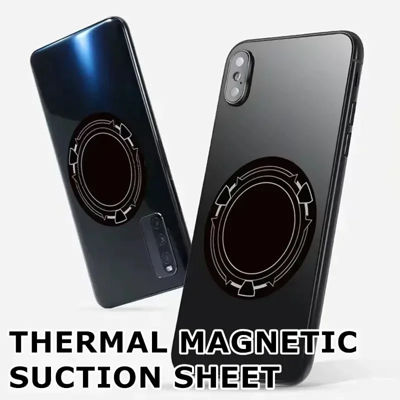 Mobile Phone Cooling Plate for Magnetic Radiating Heat Conduction 1/2/5Pcs