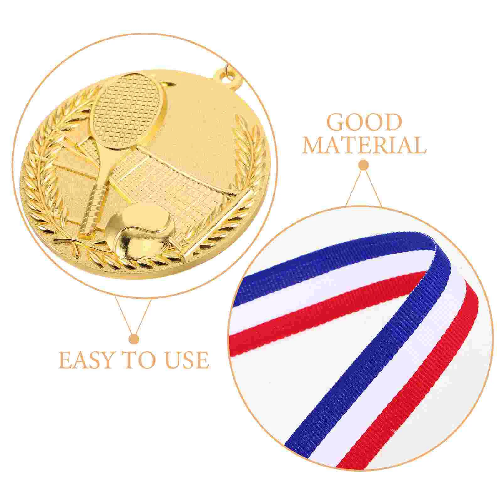 Tennis Competition Medals Metal Award Kids Adults Sports Events Trophies Souvenirs Gifts Commemorative Team Sports