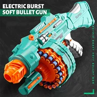 Toy Gun Automatic Electric Toy Foam Blasters & Guns with 40 Foam Bullets, 20-Dart Rotating Drum, Motorized Toys Guns for 6-12 1