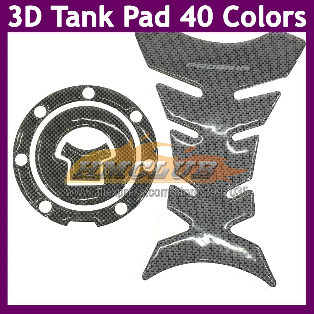 Carbon Fiber Gas Tank Pad For HONDA CBR600RR 07 08 13 14 CBR600 RR CBR 600 RR 2007 2008 2013 2014 3D Tank Cap Protector sticker