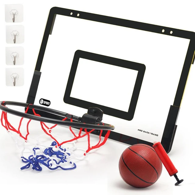 Mini canasta de juguete para niños, juego de tablero de pelota, aro de  baloncesto colgante, puerta interior, tiro montado en la pared, entrenador  deportivo, regalo para niños - AliExpress