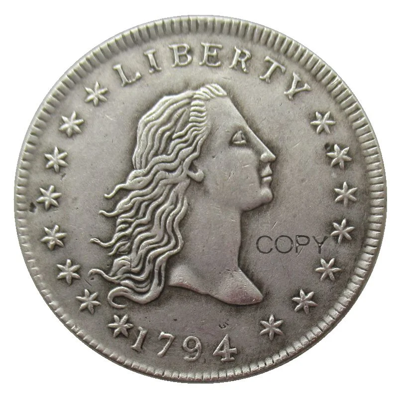 Фото Памятные монеты с серебряным покрытием, 1794 долларов США №1