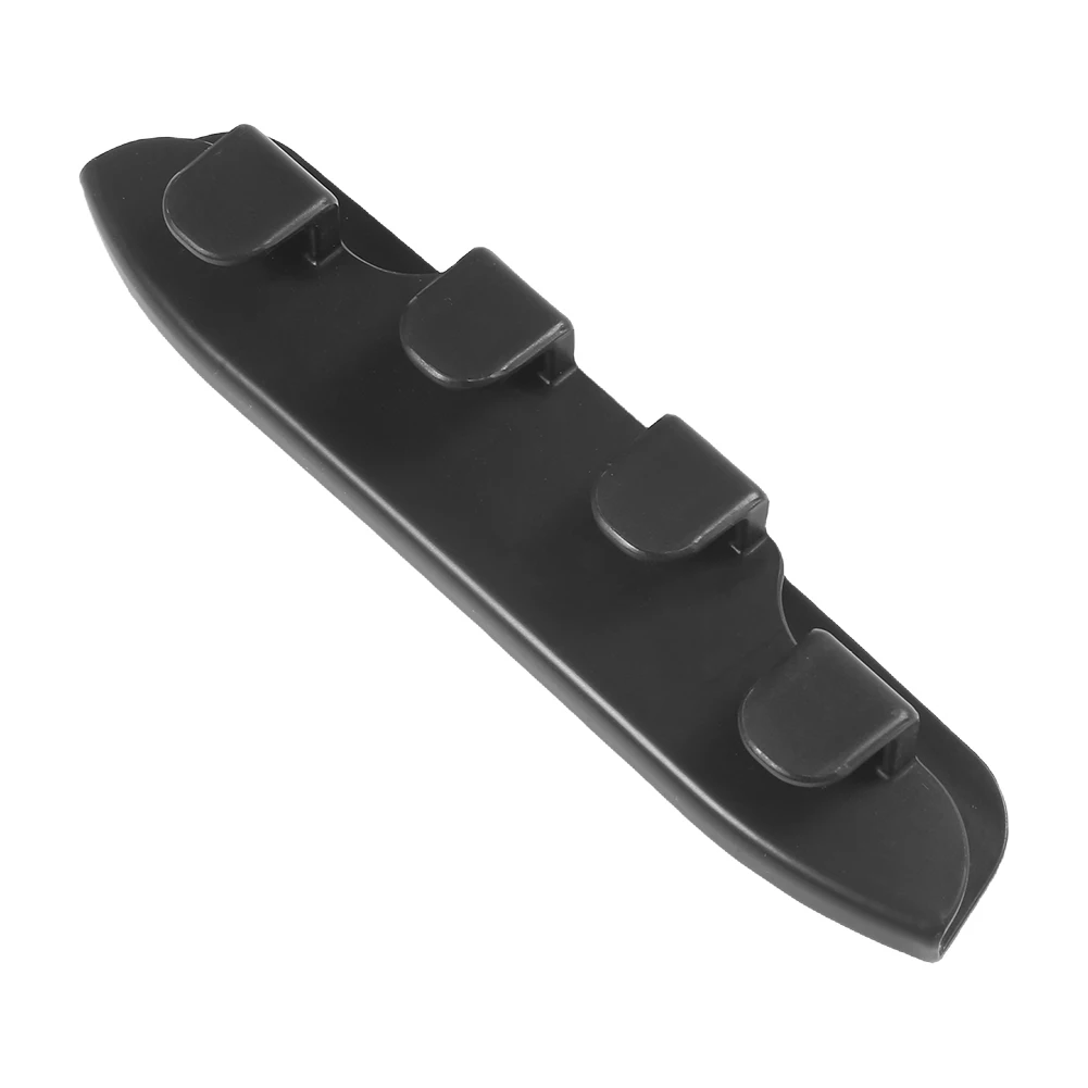 Black ABS Car Interior Hook Hanger for Storage and Organization