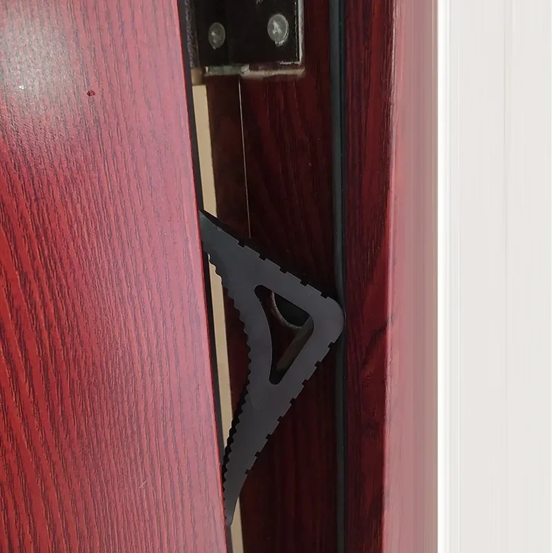 Door Stopper Triangle Rubber Block Wedge Anti-collision Protection Window Limiter