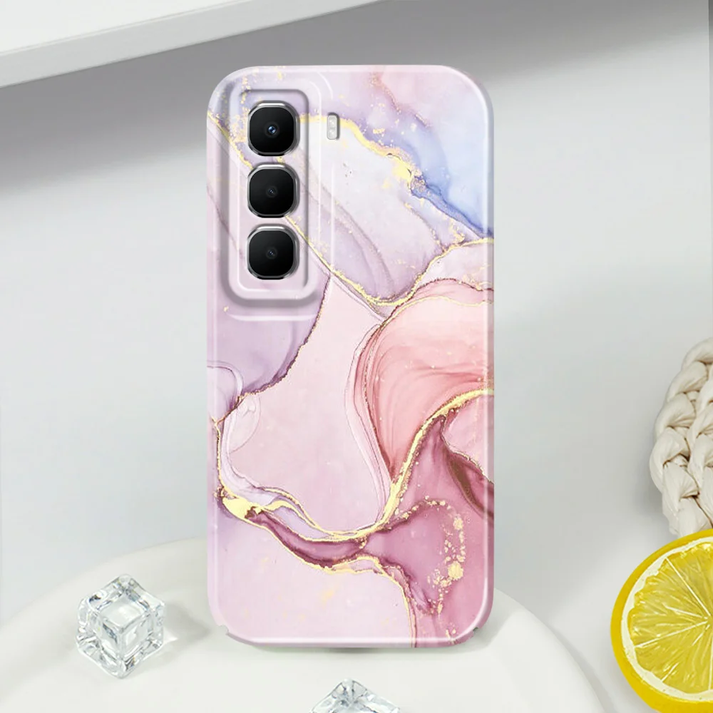 Luxurious Gold Marble Hard Cover Phone Case