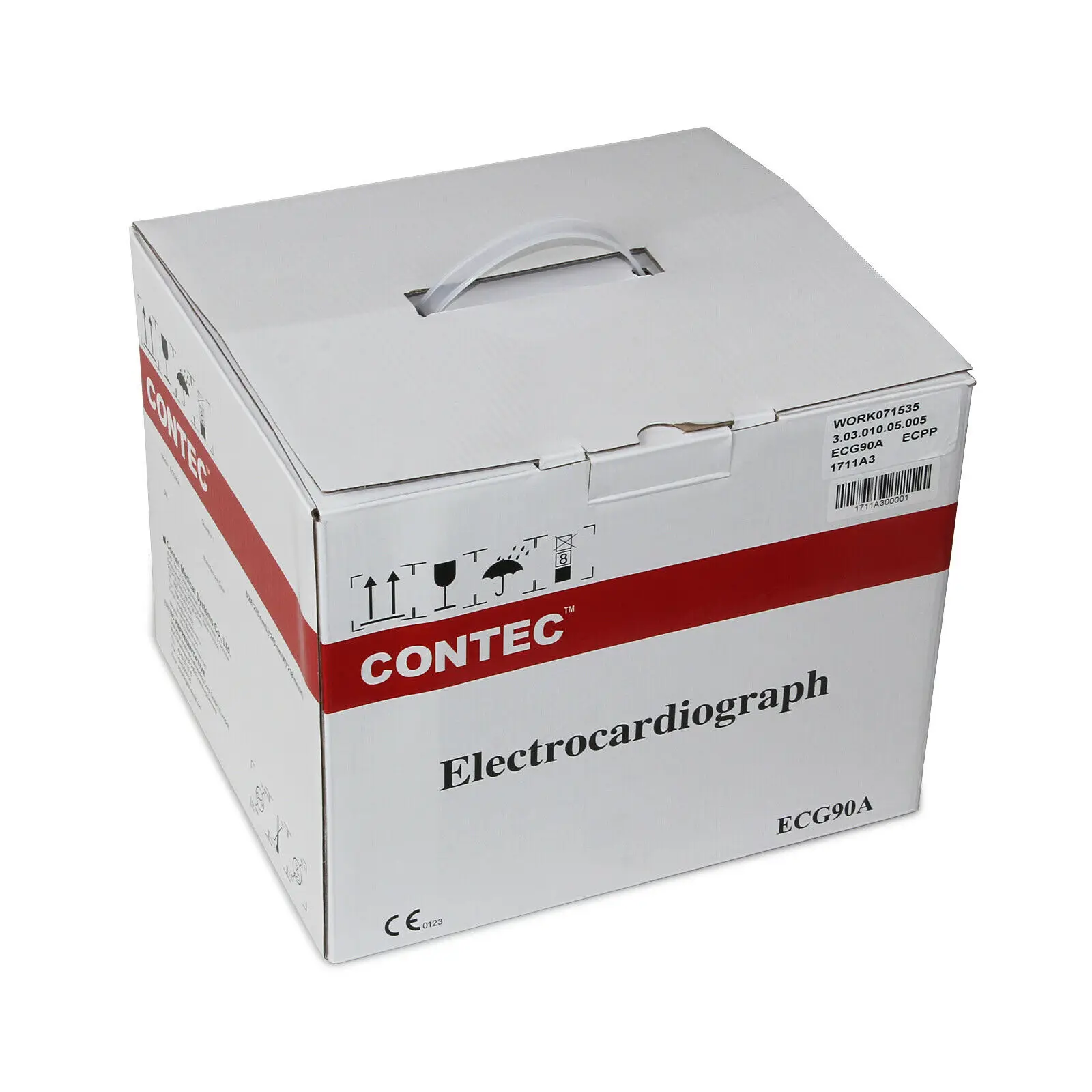 CONTEC ECG90A Portable Hand-held 12 Channel 3/6/12-lead Touch Screen ECG EKG Machine Software