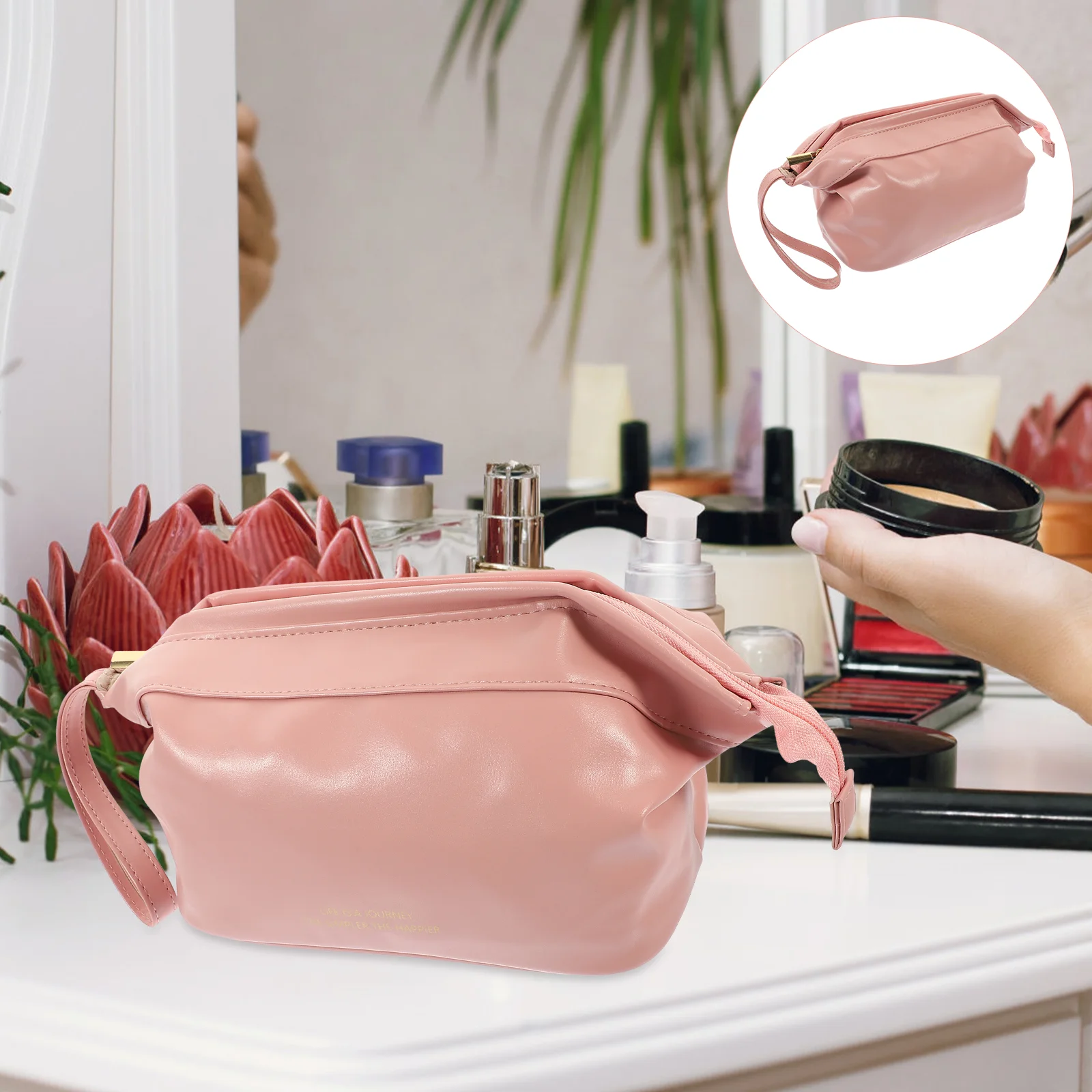 

Wash Bag Skincare Makeup Portable Toiletry Bags for Women Travel