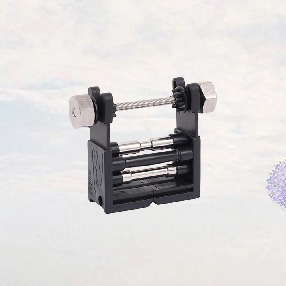 

Bow String Serving Jig Tool Aluminum Alloy Adjustable Tension Archery Winder for Various Bow