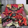 Anime Transformers G1 Car Robot Printed Blanket Picnic Blankets Warm Blanket Soft Comfortable Blanket Home Travel Birthday Gift 3