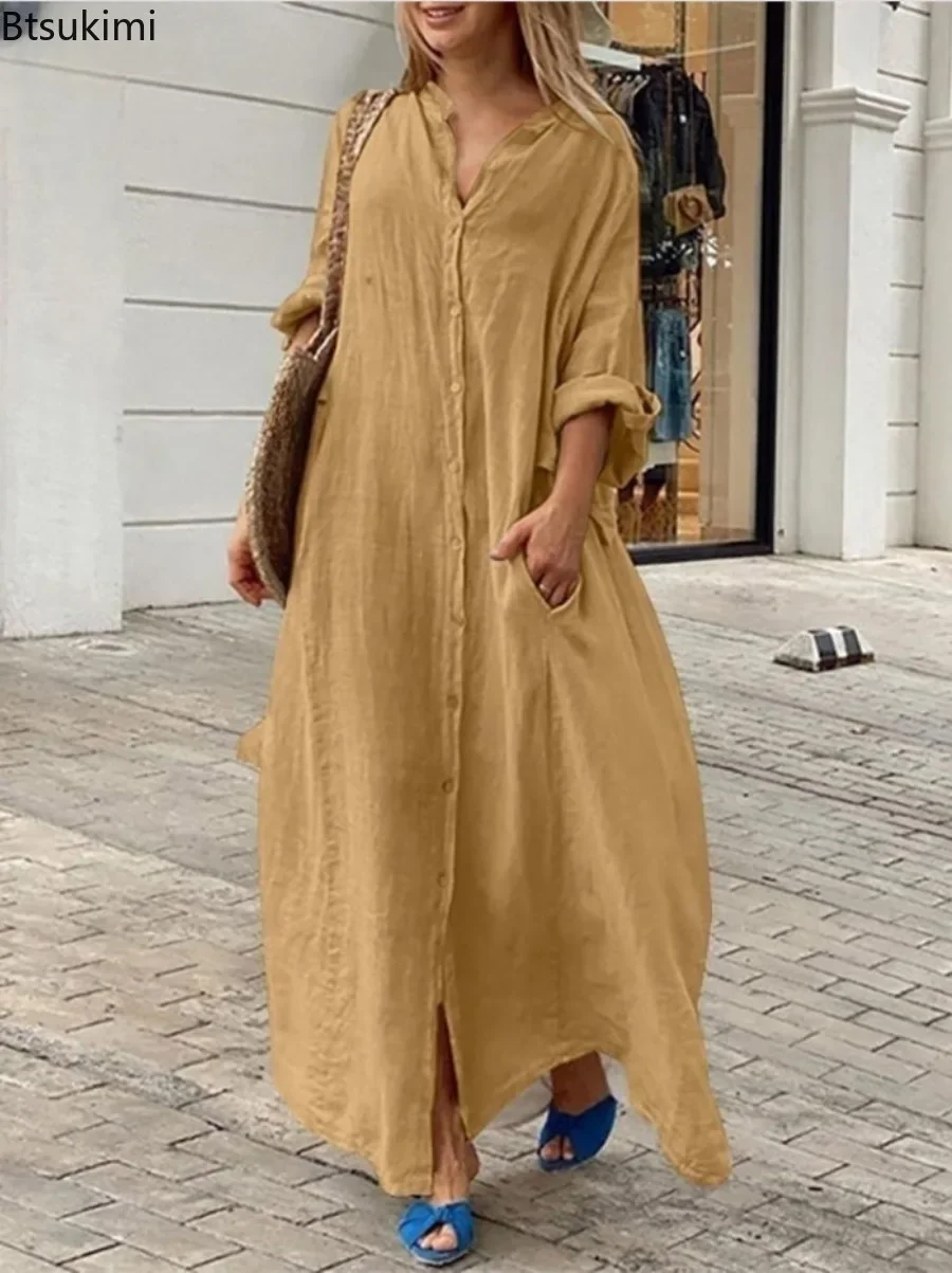 chinese dress ladies Linen Maxi Dress, Black Maxi Dress, Summer Dress, Wrap Dress, Long Linen Dress, Plus Size Dress, 100% Linen Clothing for Women, S / Blue Green main image 0
