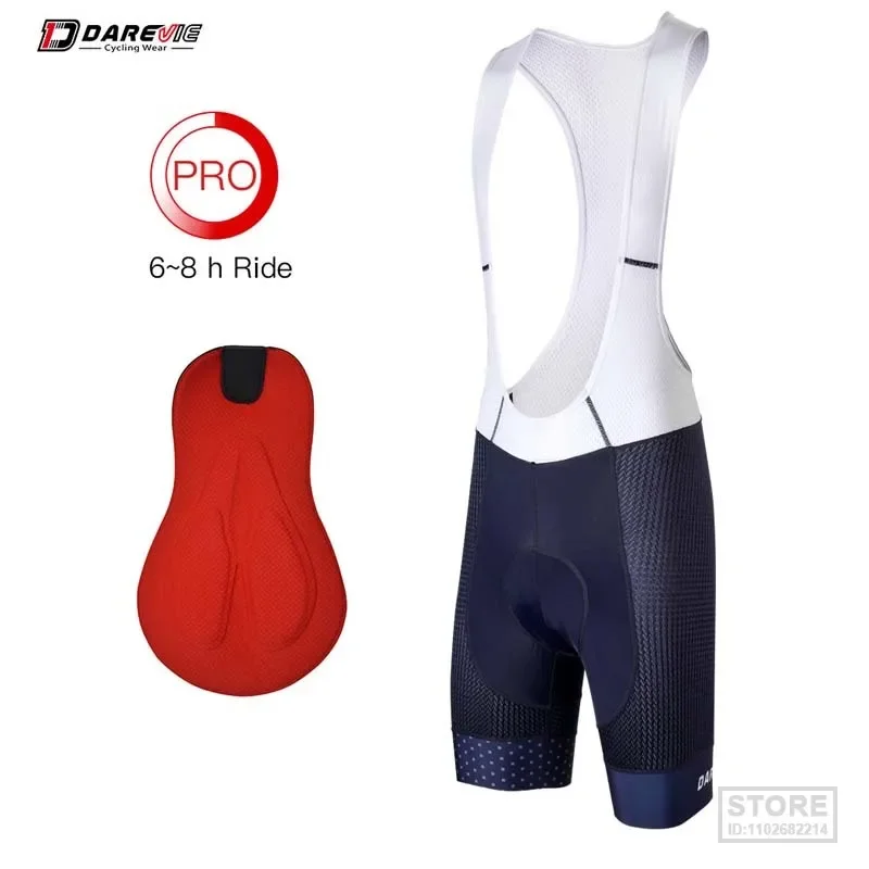 

DAREVIE велосипедные шорты, 3D губчатая подкладка для мужчин 7 см, противоскользящая резиновая повязка для мужчин, 6 часов езды