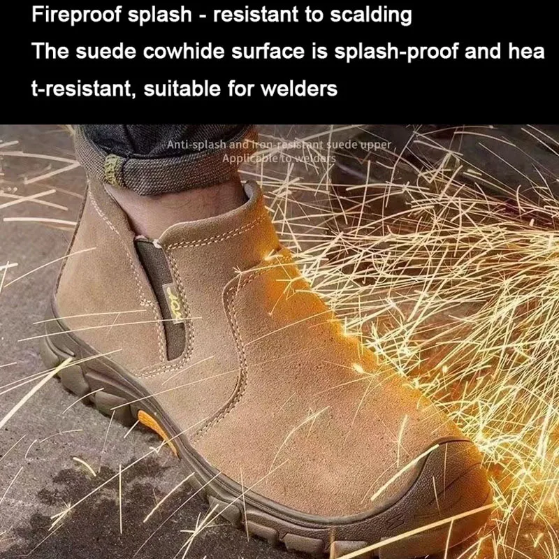 Anti-scald  Ź ȣ  ۾    ߰ Ź  Anti-smash Anti-puncture Safety Shoes