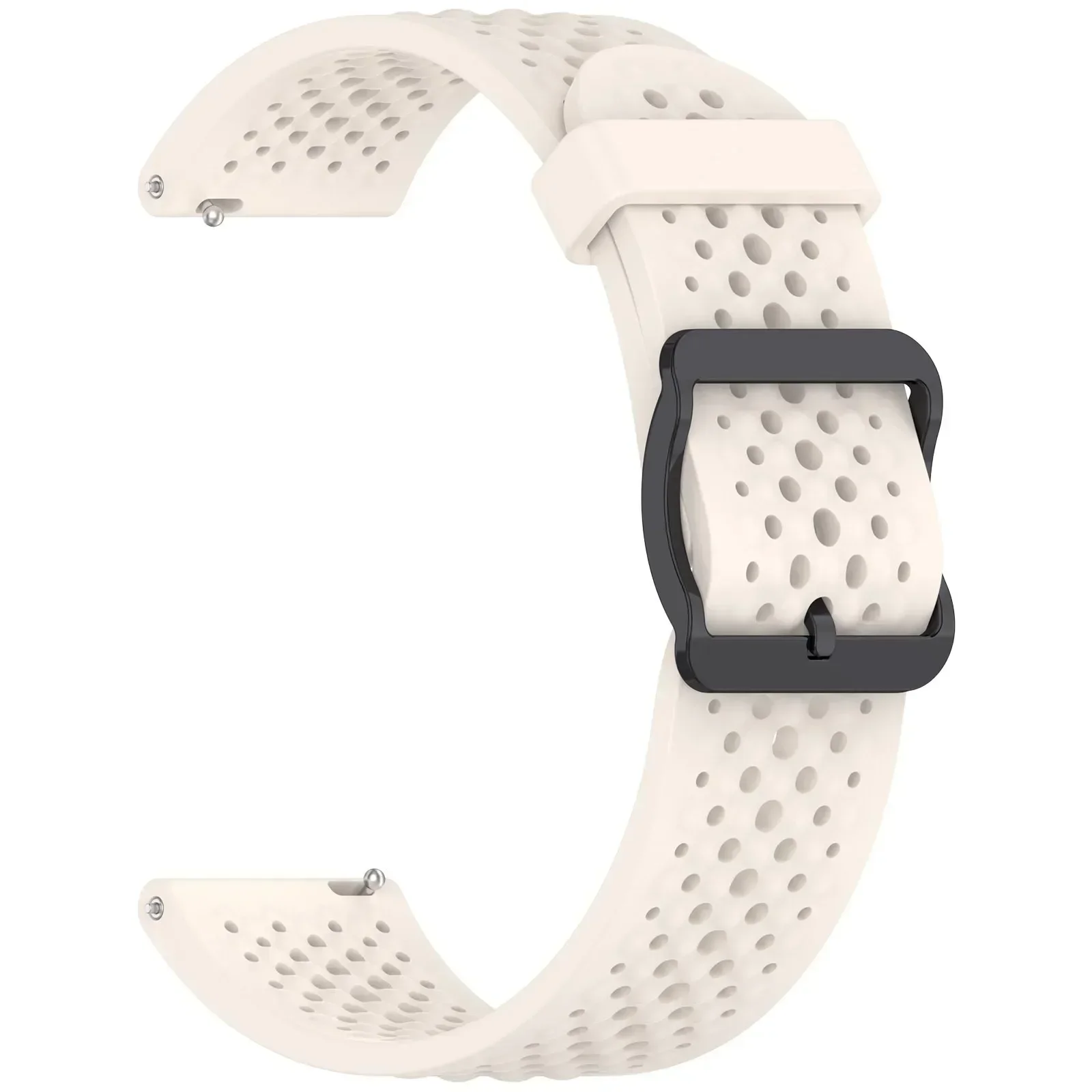 Breathable Silicone Strap for Sports Watches - Available in 20mm & 22mm