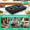 Hot Plate, 1800W Electric Burner Double Hot Plate for Cooking Countertop Burner w/ Temperature Control, Portable | USA | NEW 5