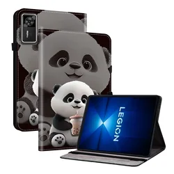 Premium Leather Tablet Cover - Sleek 11 - 12 Inch Universal Fit Cases for Legion Y700 5th (PSJ - T)