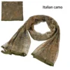Camouflage Netting Tactical Mesh Net Camo Scarf Sports Hunting Shooting Wild Photography Sniper Camo Mesh Hiking Scarves 3