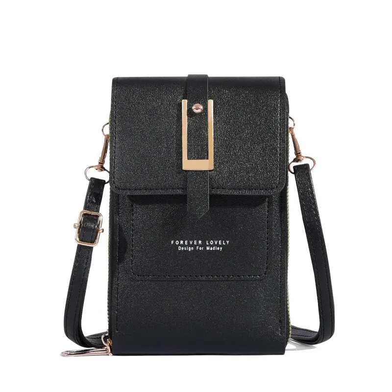 Expatrié Borsa a Tracolla Cellulare Donna Beige - Amelie - Borsello per