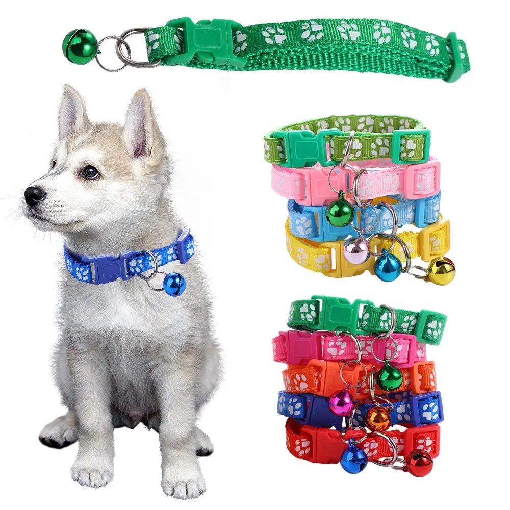 

Ожерелье для кошек, милый Принт лапы щенков, котят, легко носить, товары для домашних животных, аксессуары для ухода за питомцами