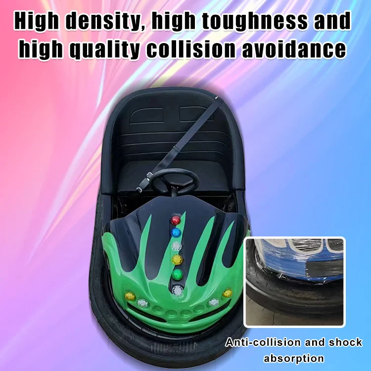 Kids Party Rides Park Battery 1 Seat Children Amusement Facilies Bumper Car