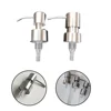 Press Head Soap Pump Bottle Dispenser Hand Jar Liquid Lotion Nozzle Shampoo Shower Gel Stainless Steel Bathroom 6