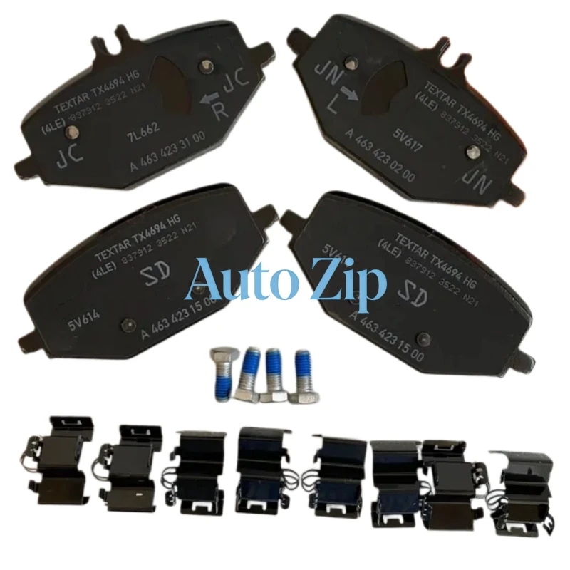 메르세데스-벤츠 G-클래스 W463, GLE C167, V167, GLS X167용 OEM 브레이크 패드 A0004203805, A0004205102, A0004207303, A4654204101