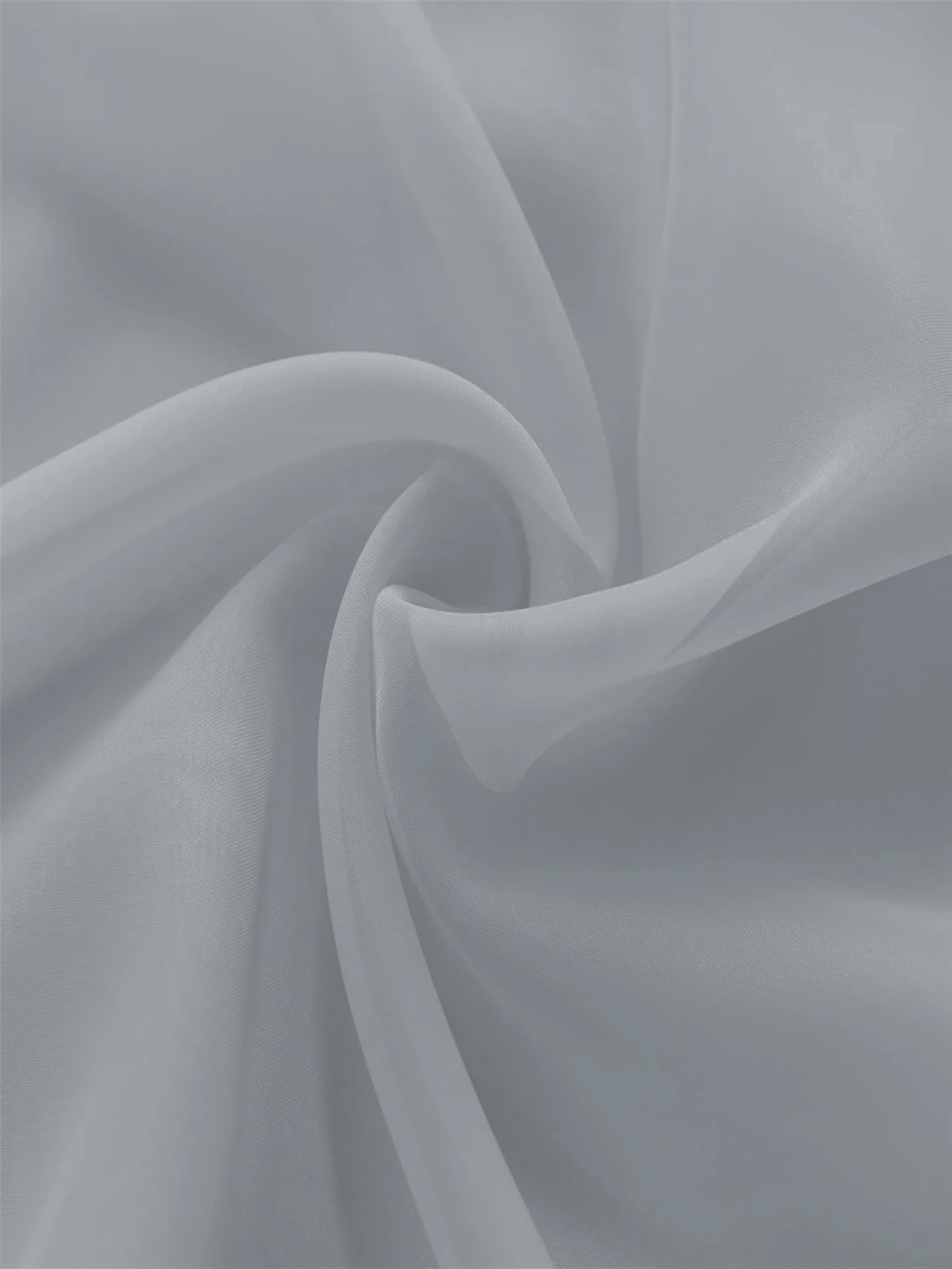 Waterproof Sheer Curtains - Translucent Black White Gray Outdoor Curtains