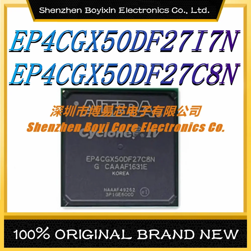 

EP4CGX50DF27I7N EP4CGX50DF27C8N Package: BGA-672 New Original Genuine Programmable Logic Device (CPLD/FPGA) IC Chip
