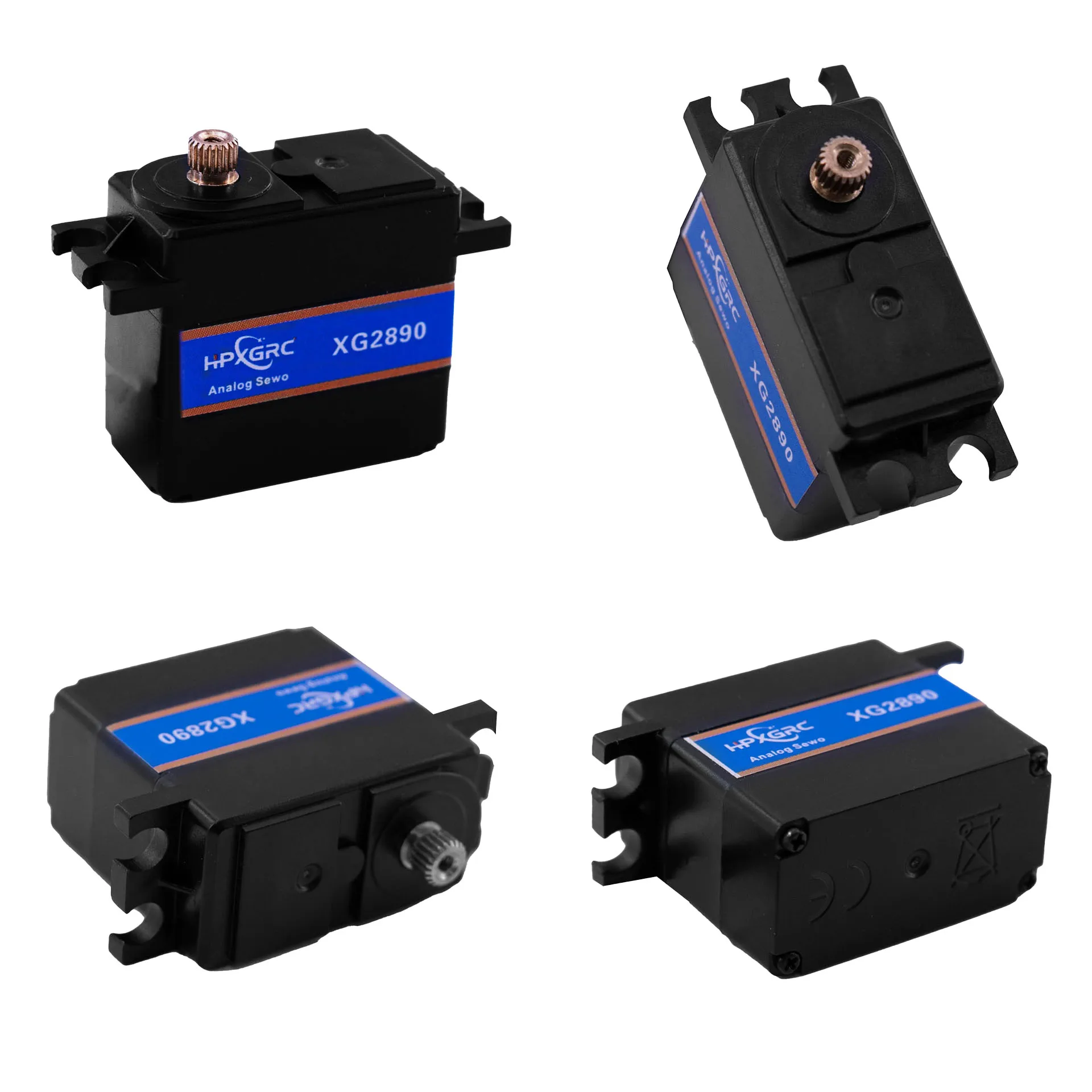 Servo RC 9G 17G 20G Etanche pour Planeur Avion Helicoptere