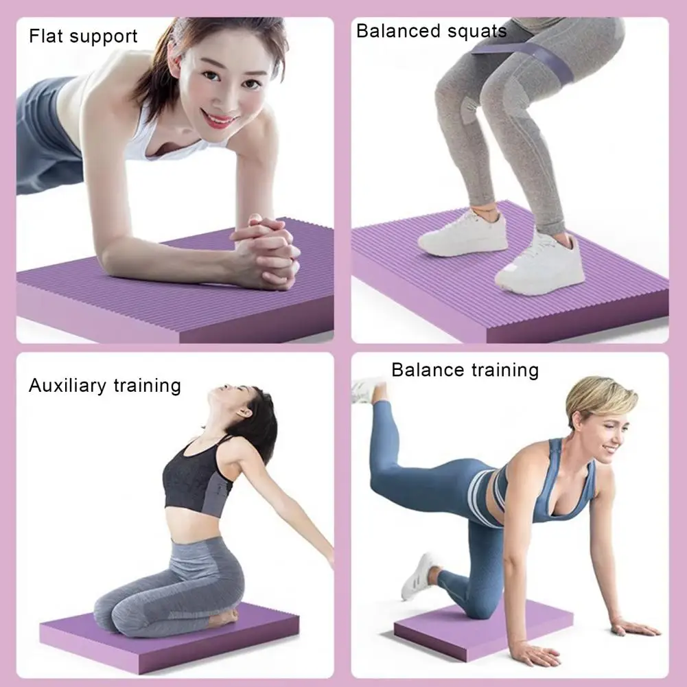 Balance Pad High Elastic NBR Non-slip Extra Thick Physical Therapy Knee Pad Stability Training Foam Balance Mat Yoga Cushion