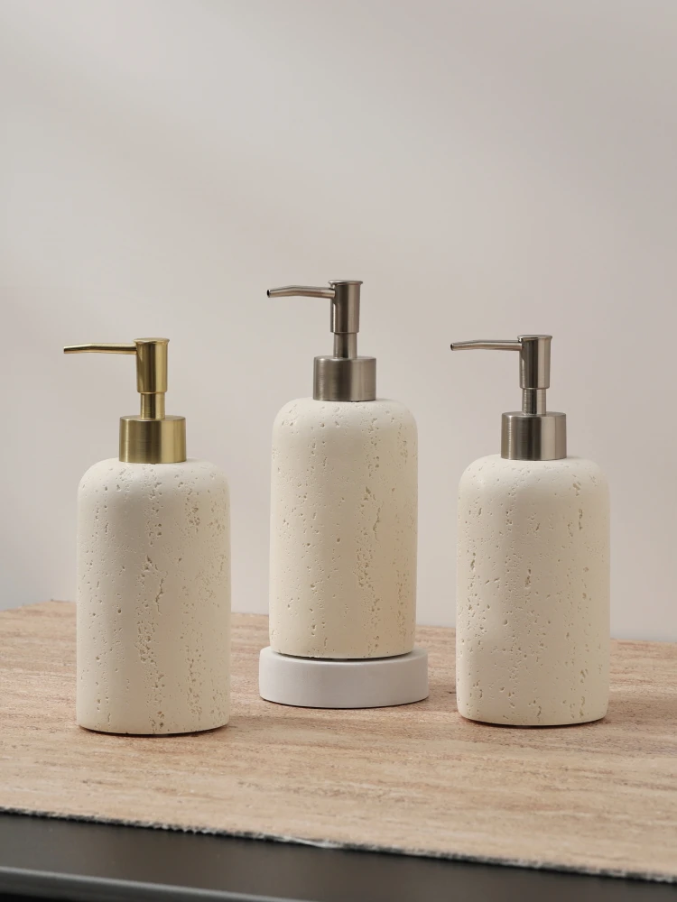 Push Bottle Shower Gel Dispenser Bottle Bathroom Tabletop Decoration Home Dec