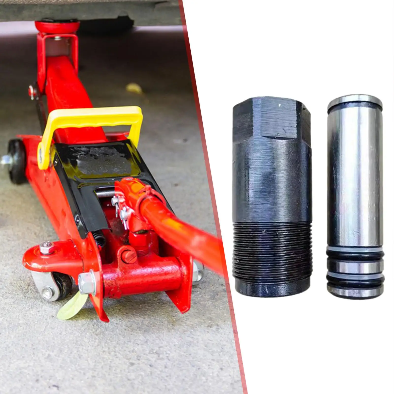 Hydraulic Jack Parts Sealing Kits Replacement Pump Core Spare Parts Floor Jack Pump Piston Hydraulic Jack Oil Pump Accessories