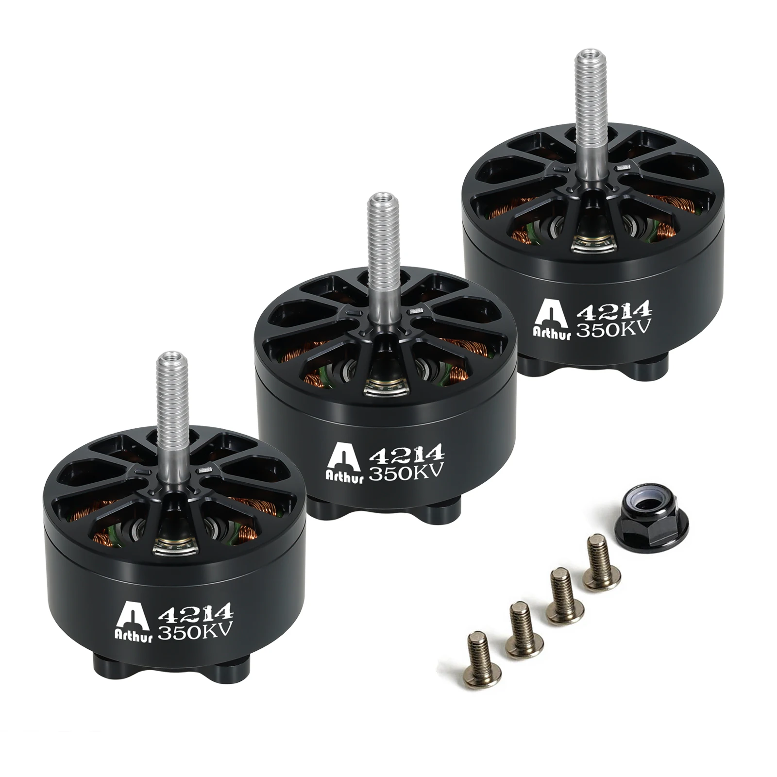 4 шт. FLASHHOBBY A4214 двигатель 4214 350 кВ 4-12S thumbnail 5