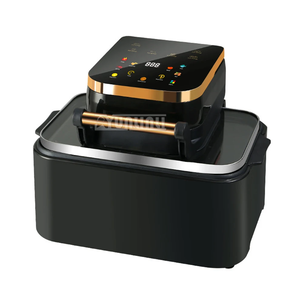 Household Intelligent Air Fryer 12L Large Capacity Oven Ivisible Automatic Electric Fryer Fritadeiras El&eacute;tricas