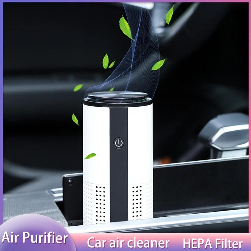 XiaomiYoupinNewCarNegativeIonAirPurifierIonizerOdorRemoverSmokeFormaldehydeAir