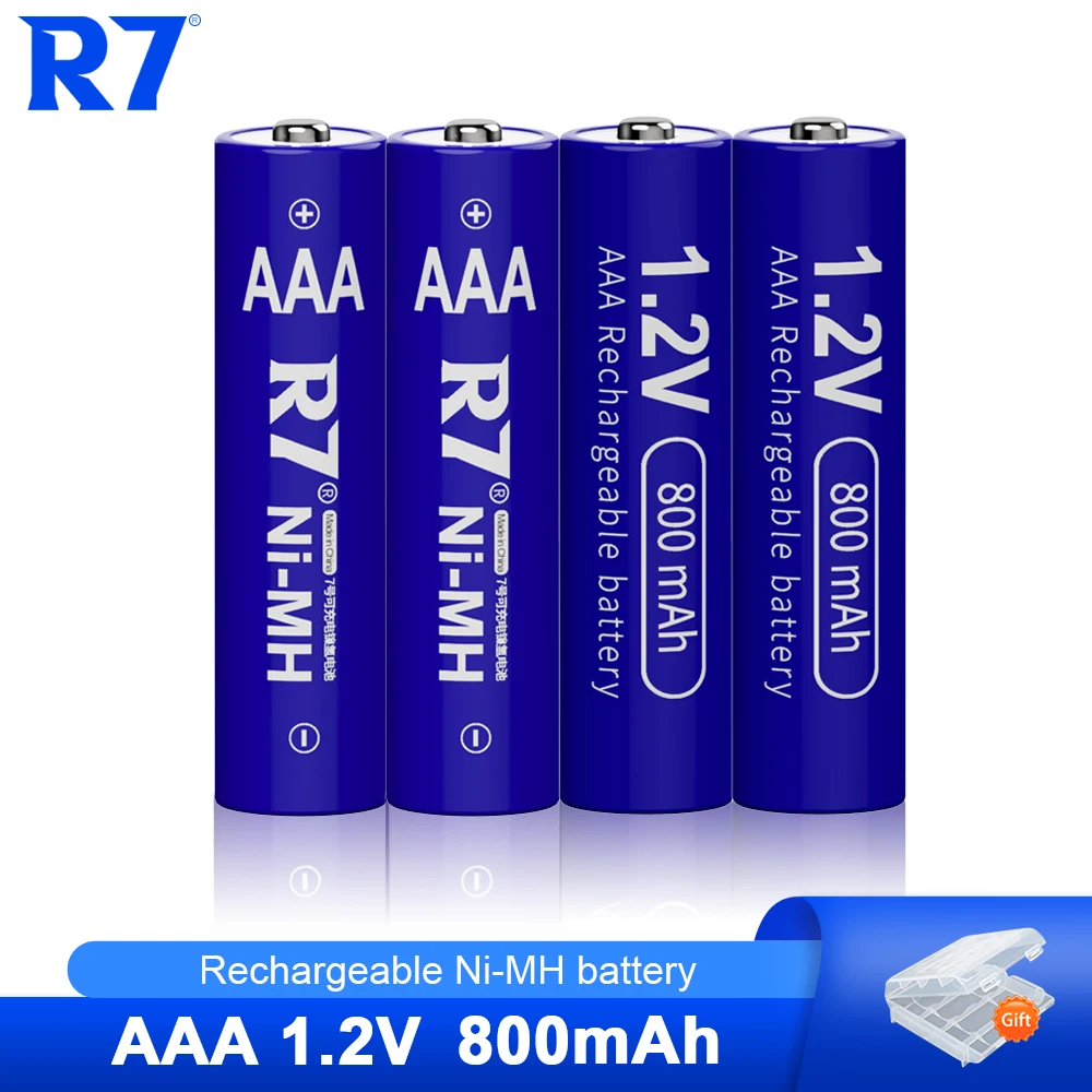 R7AAARechargeableBattery12VNiMHAAABattery800mAhRechargeable3ABatteriesBattery