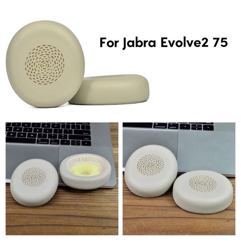 

Сменные амбушюры, белковые амбушюры для Jabra Evolve2 75, беспроводная гарнитура, подушечки, пенопластовый материал, амбушюры