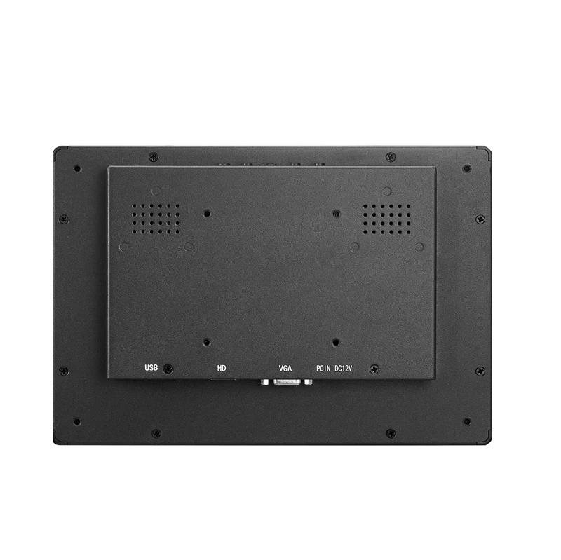 고휘도 1000 Nits 10.1 인치 1920*1200 방수 평면 진정한 용량 성 터치 스크린 모니터 산업용 HDMI VGA 디스플레이