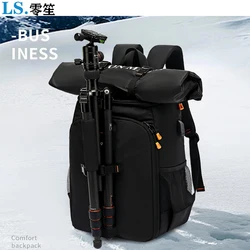 New SLR Camera Backpack Outdoor Photo Bag Waterproof Large Capacity Notebook Backpack Suitable for Canon/Nikon/SONY