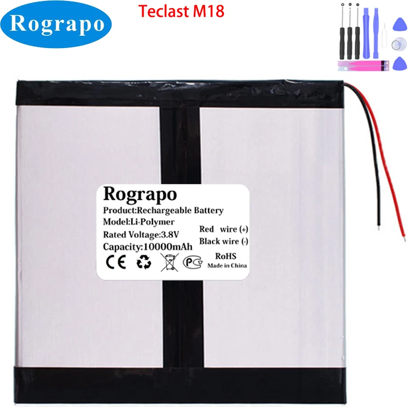 

Новый 3,8 V 10000mAh Teclast M18 32124144 Аккумулятор для планшетного ПК