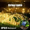 Solar String Tube Light PVC Soft Tube Outdoor Waterproof Copper Wire Light Courtyard Garden Decoration Atmosphere Flashing Light 5